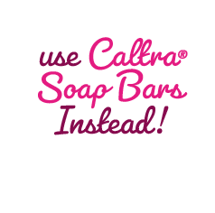 use Caltra Soap Bars Instead!