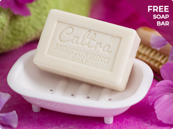 Caltra Original Moisturising Soap.