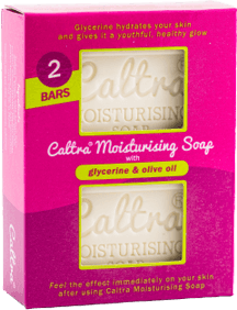 Caltra Moisturizing Soap, Pink Pack
